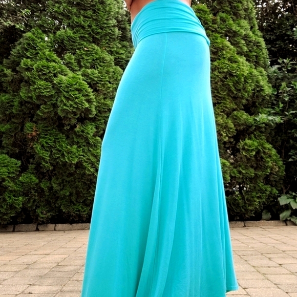 Mint Maxi Skirt - Picture 3 of 6